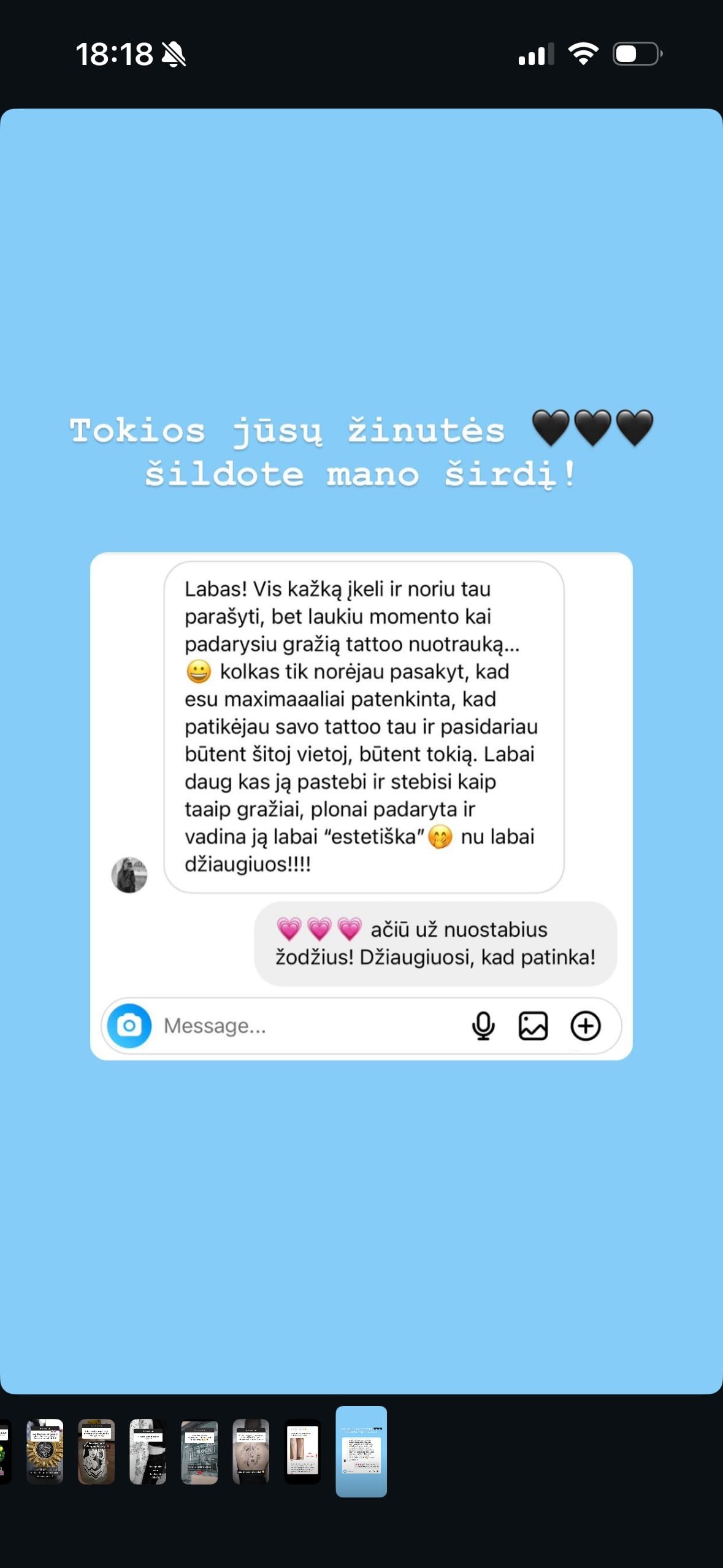 Kliento atsiliepimas nr. 9