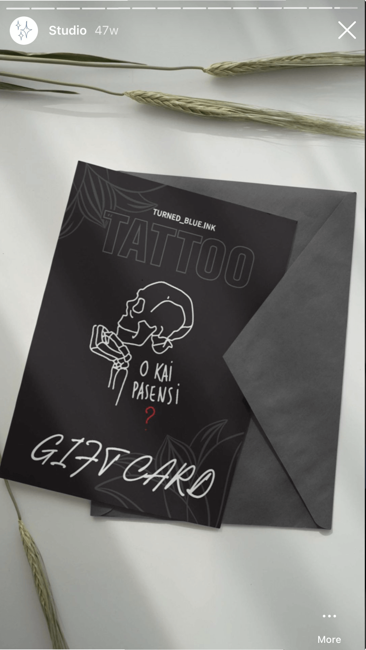 Dovanų kuponas tatuiruotei